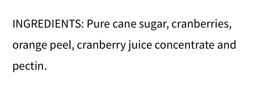 Coming Soon Cranberry Delight