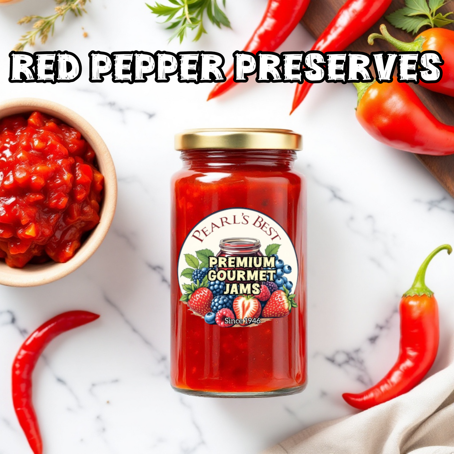 Red Pepper Preserves