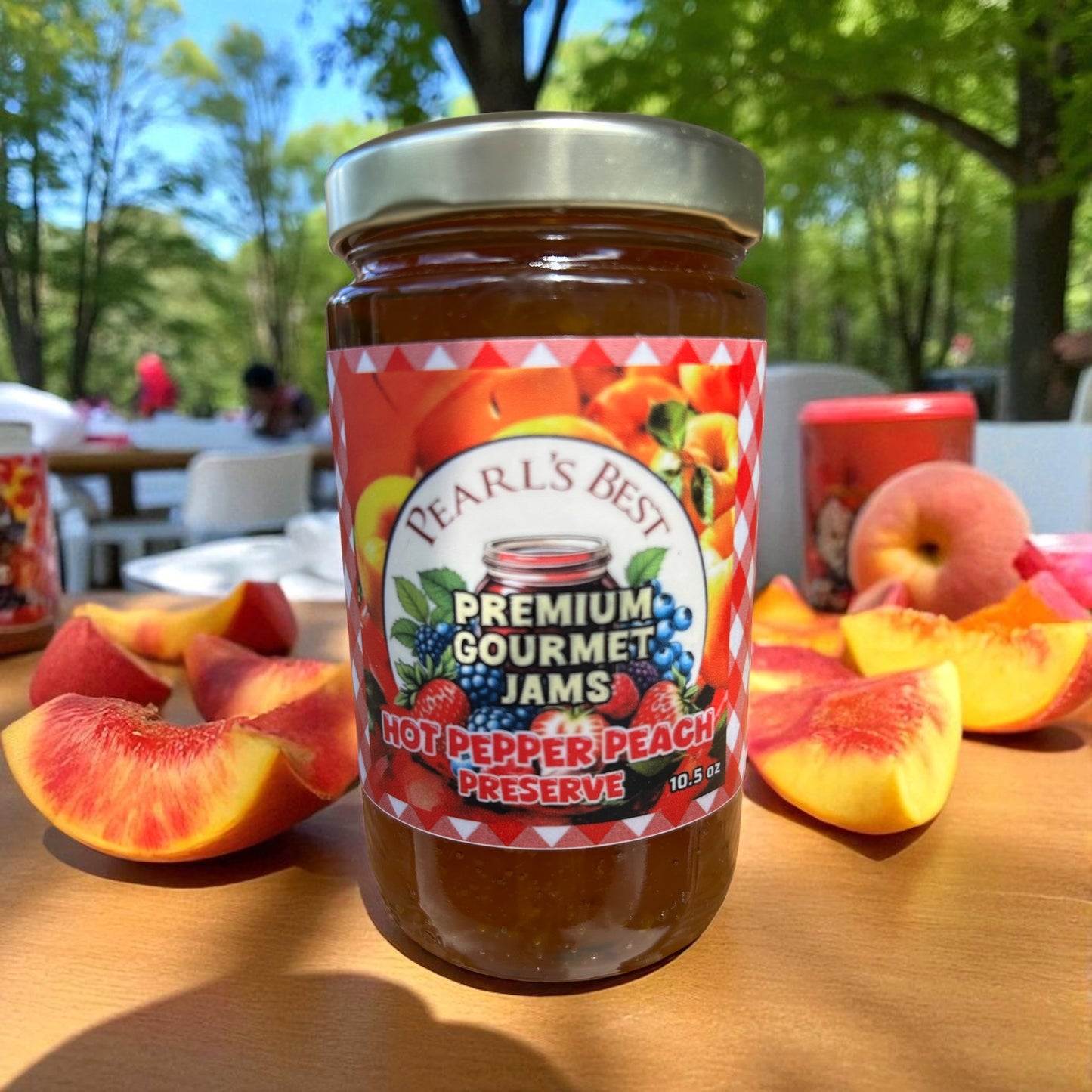 New Hot Pepper Peach Preserve