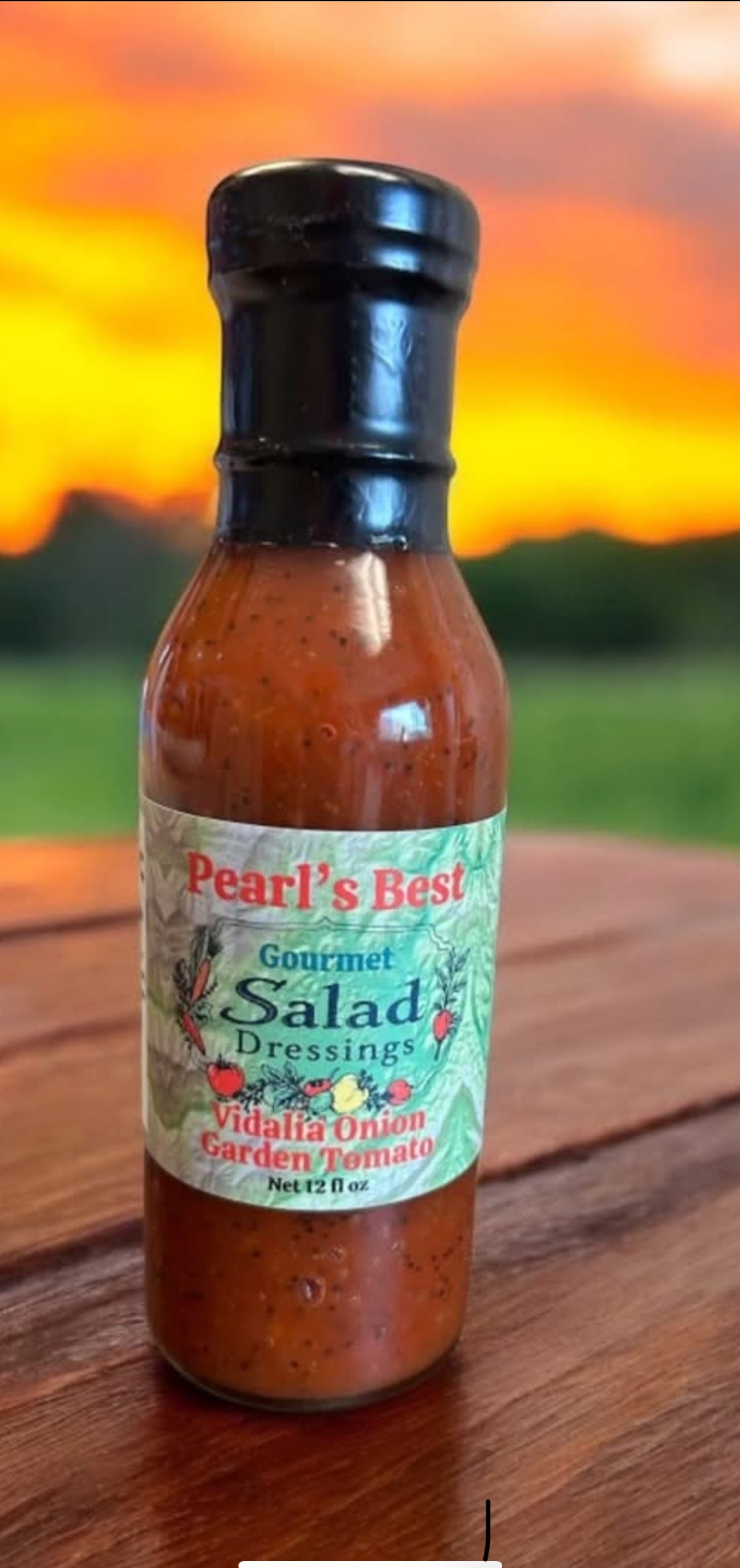 Pearl’s Best Vidalia Onion Garden Tomato Dressing