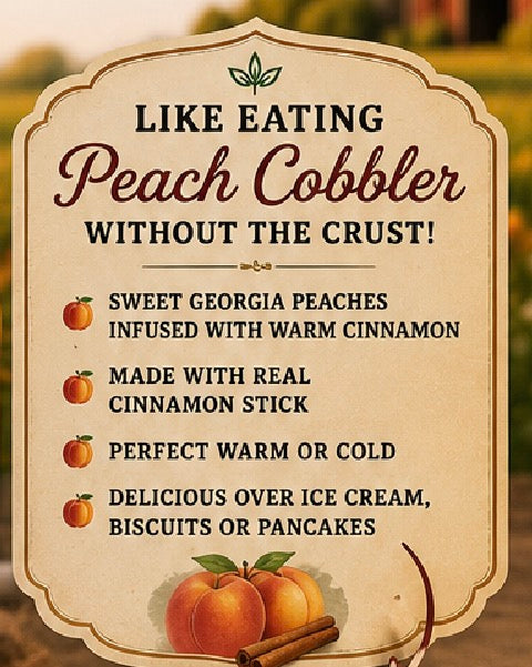 Coming Soon! Pearl’s Best Premium Canned Georgia’s Finest Peaches with Cinnamon