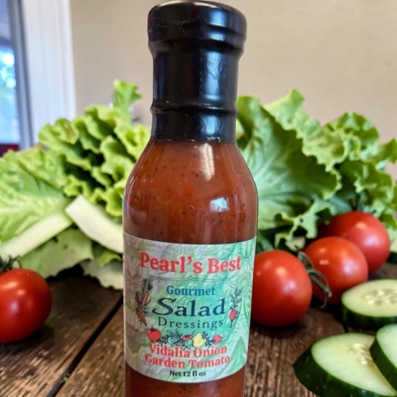 Pearl’s Best Vidalia Onion Garden Tomato Dressing