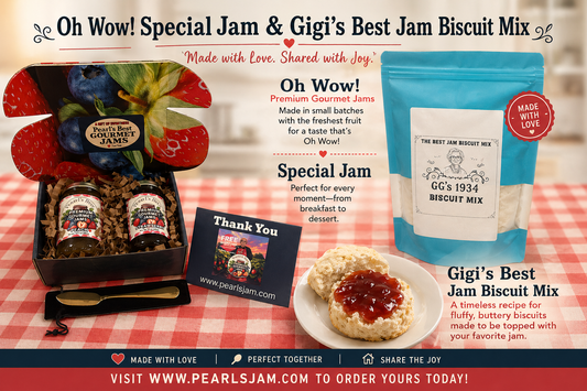 Oh Wow Special… Best Jam Biscuit Mix Combo…Packed with Love❤️ with Our Best Selling Jams!
