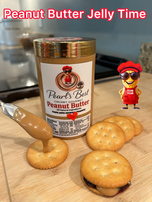 Pearl’s Best Gourmet Peanut Butter 14oz